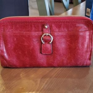Tank Red Distressed Wallet